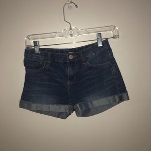 GAP KIDS dark denim shorts!! 😈👖